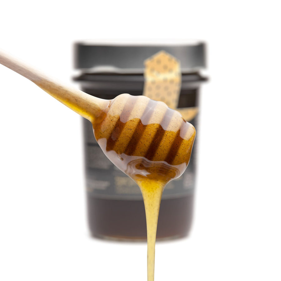 Miel à la gelée royale, pollen & Nigelle 250 g